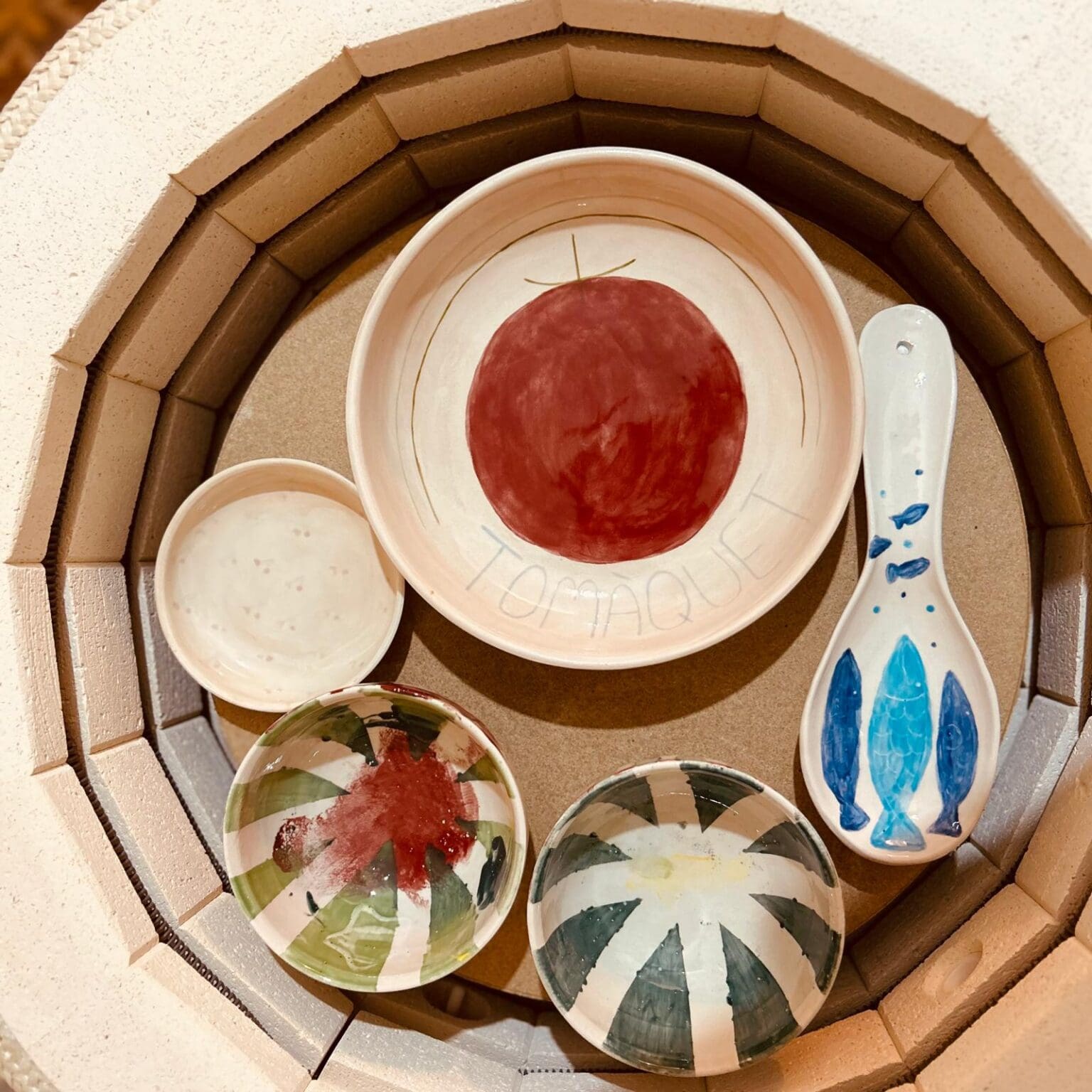 Ceramic Painting Workshop In Barcelona