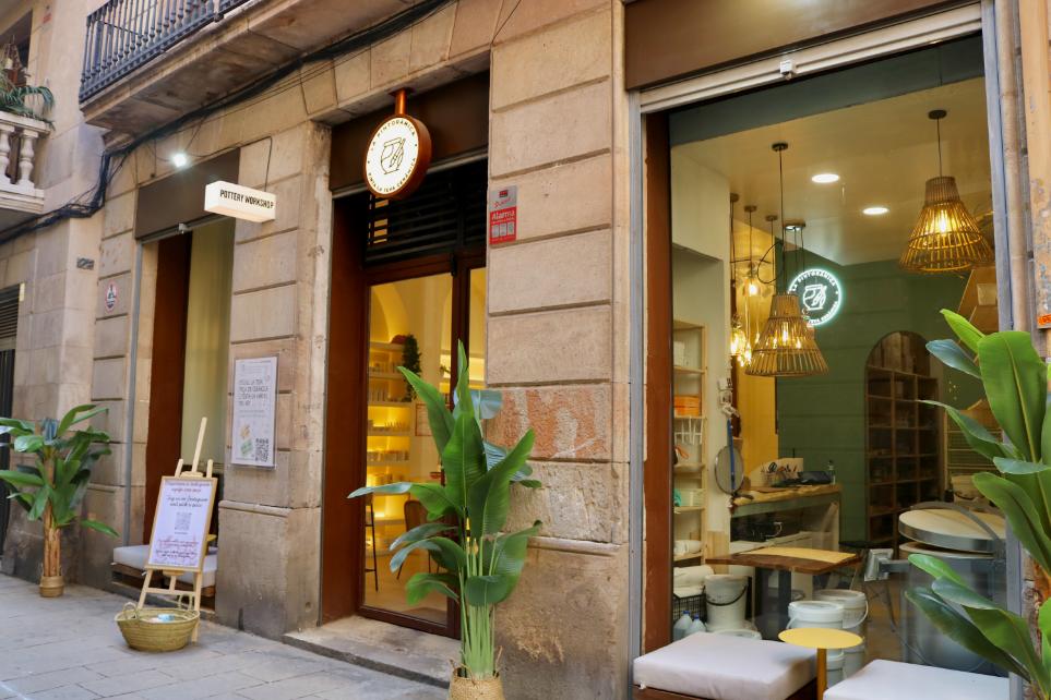 Ambient taller ceràmica Born Barcelona