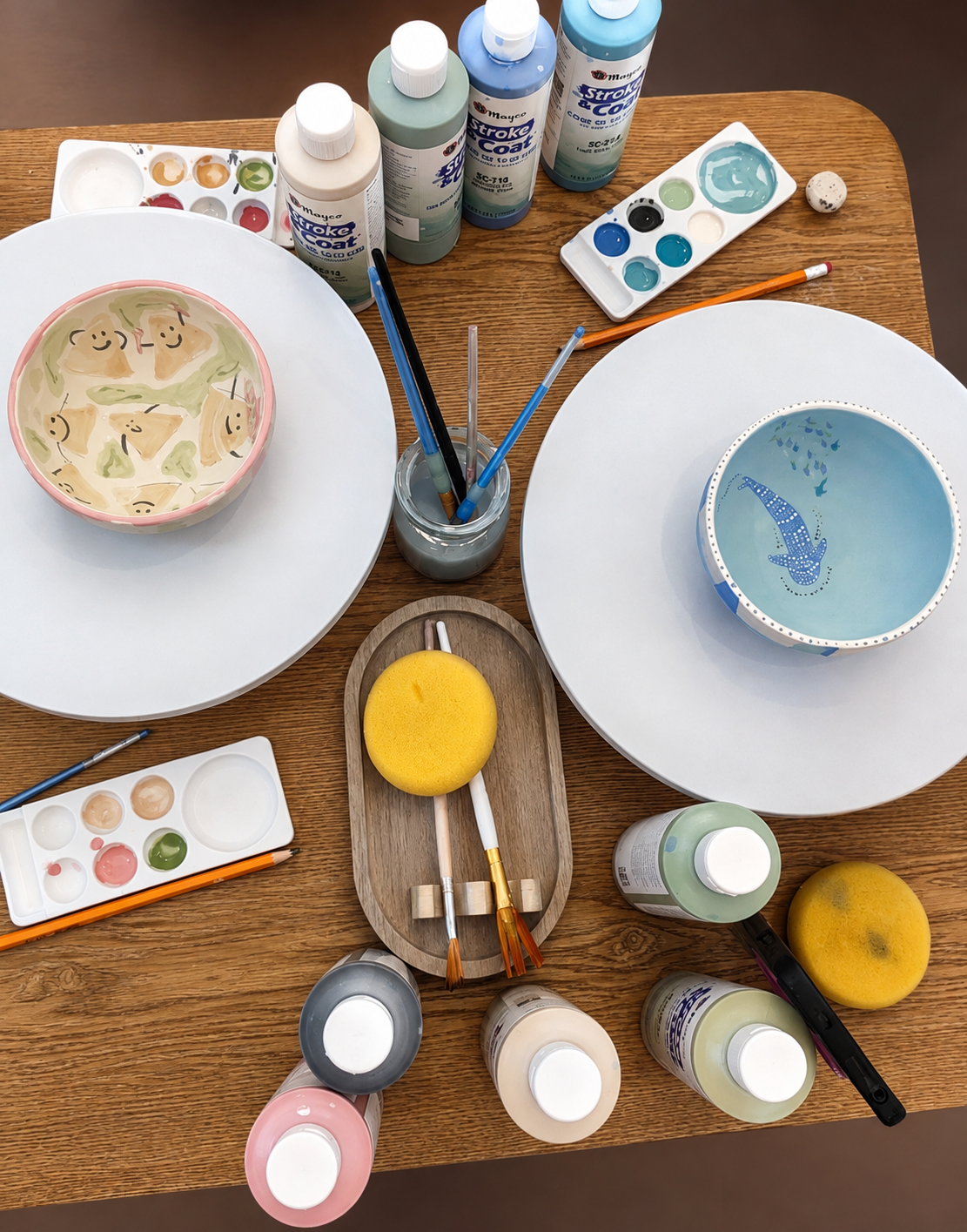 classes de ceramica a Barcelona taller La Pintoramica